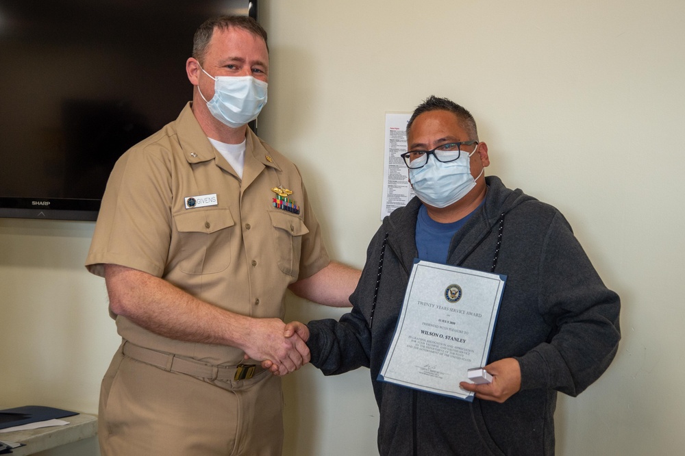 NMRTC San Diego Dental Clinic Award Ceremony