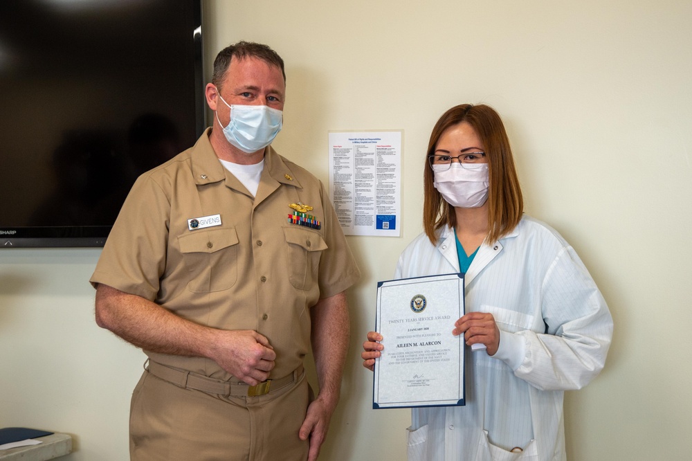 NMRTC San Diego Dental Clinic Award Ceremony