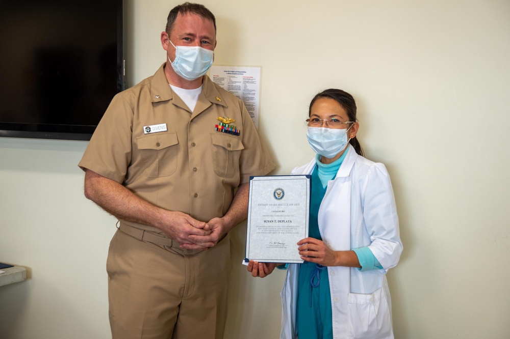 NMRTC San Diego Dental Clinic Award Ceremony