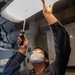USS Carl Vinson (CVN 70) Sailor Performs Maintenance in South China Sea