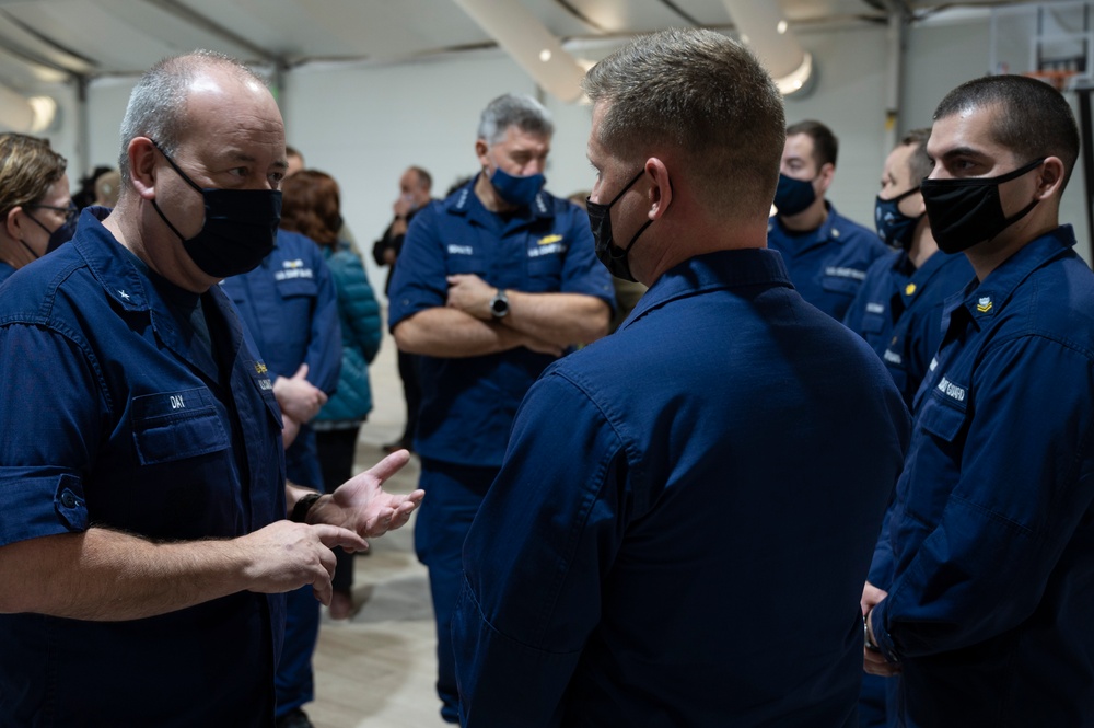 U.S. Coast Guard Commandant visits Task Force Liberty