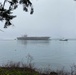 Ex-USS Kitty Hawk Departs Bremerton