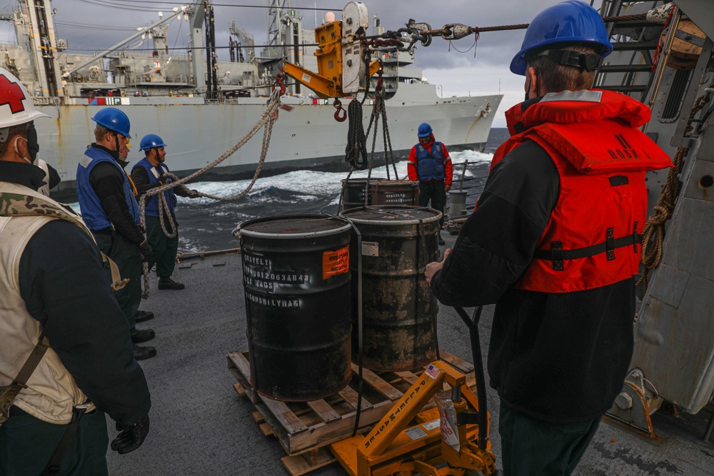 Gravely is deployed with the Harry S. Truman Carrier Strike Group on a scheduled deployment in the U.S. Sixth Fleet area of operations in support of naval operations to maintain maritime stability and security.