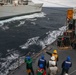 Gravely is deployed with the Harry S. Truman Carrier Strike Group on a scheduled deployment in the U.S. Sixth Fleet area of operations in support of naval operations to maintain maritime stability and security.
