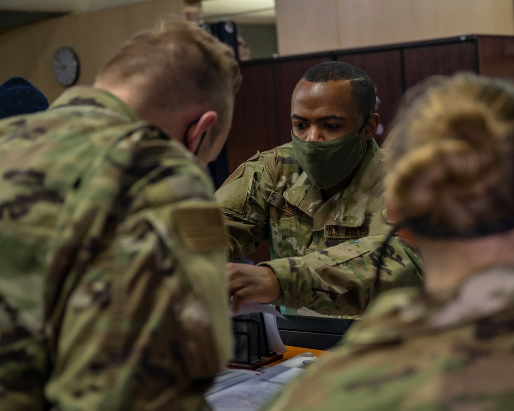 386th EFSS supports lodging and room maintenance