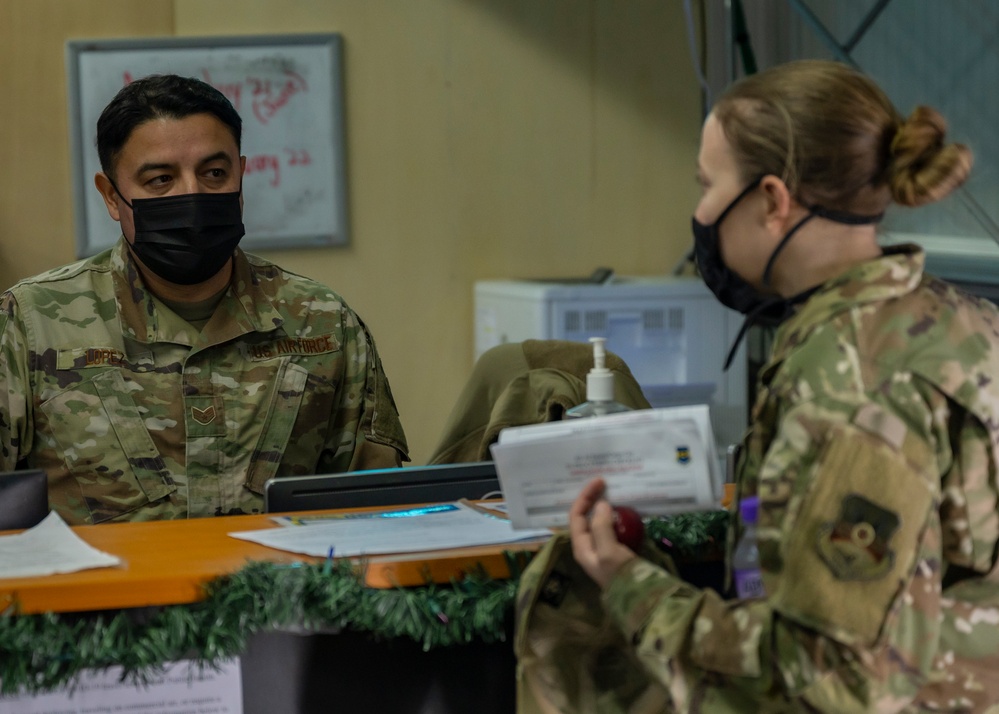 386th EFSS supports lodging and room maintenance