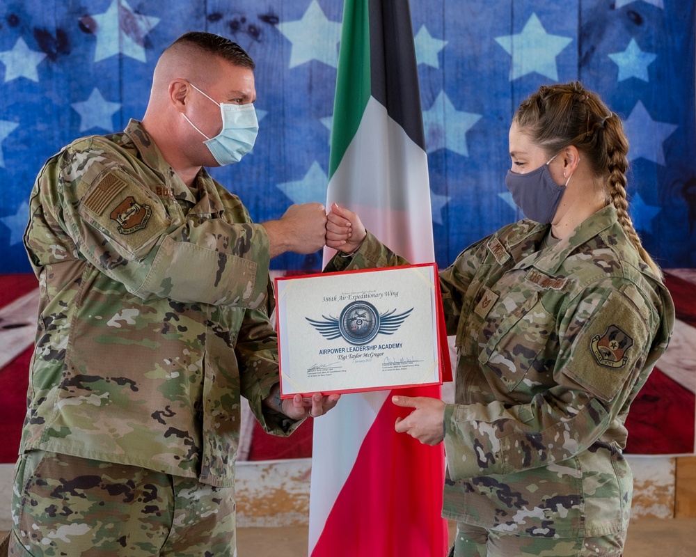 Frontline supervisors attend Airpower Leadership Academy at Ali Al Salem