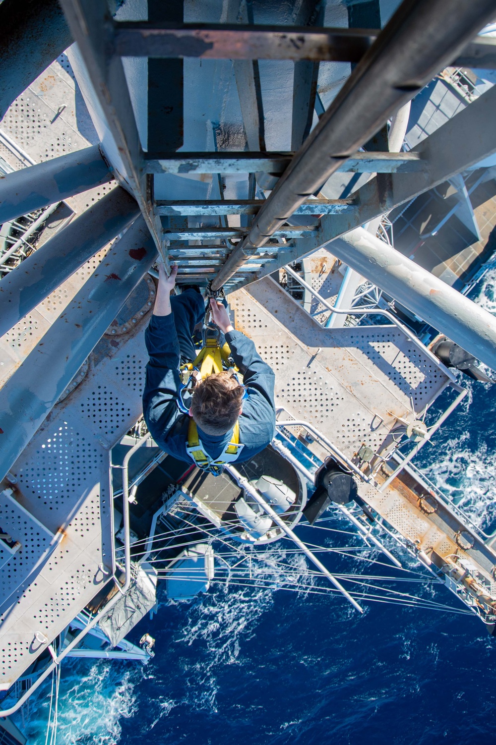 The Harry S. Truman Carrier Strike Group is on a scheduled deployment in the U.S. Sixth Fleet area of operations in support of naval operations to maintain maritime stability and security.