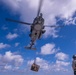 USS Spruance conducts vertical replenishment