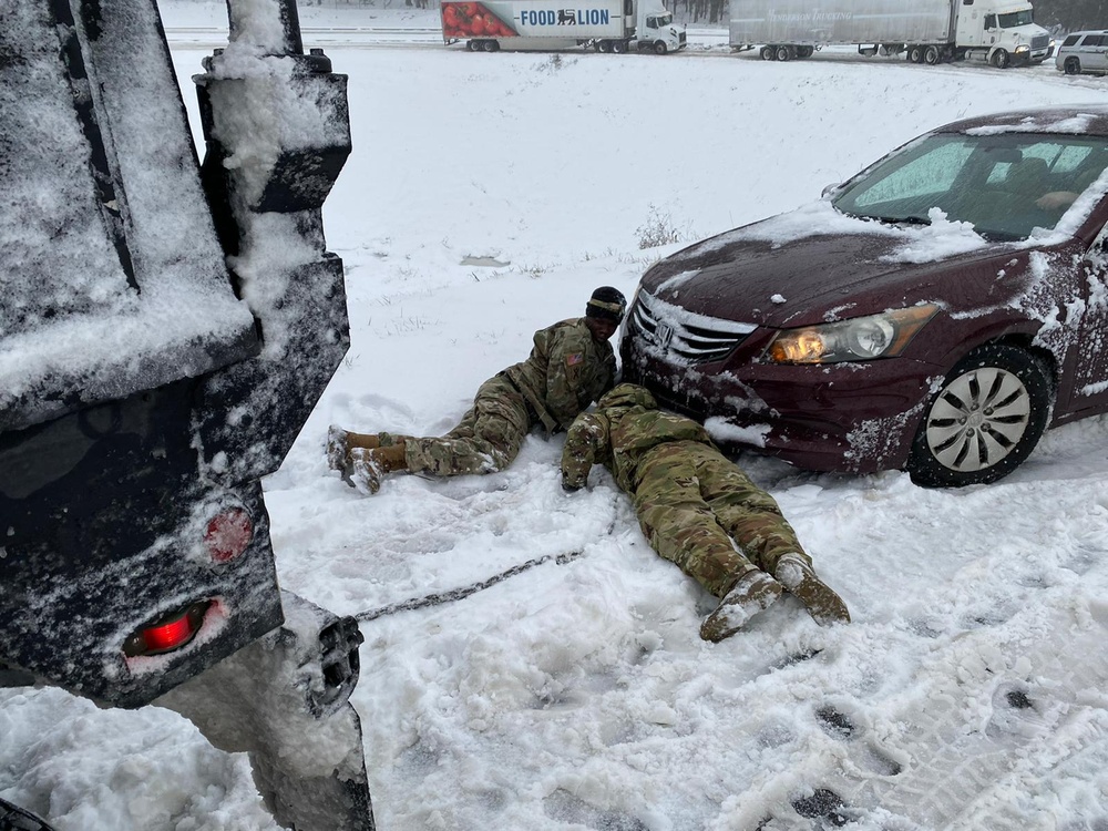 South Carolina National Guard activates for winter weather response