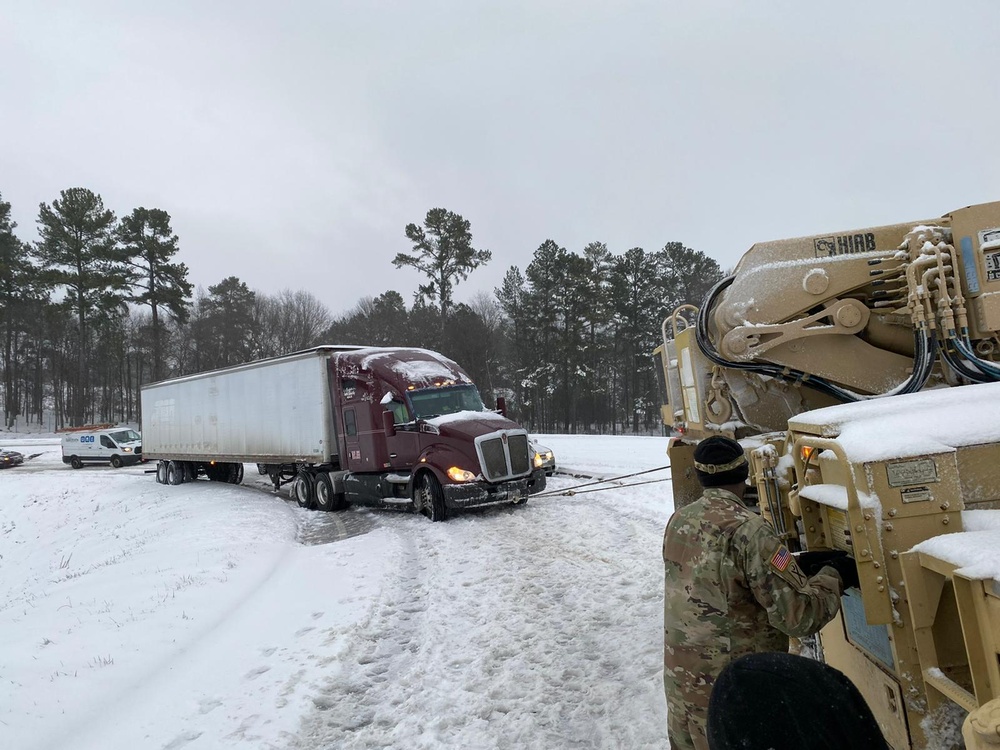 South Carolina National Guard activates for winter weather response