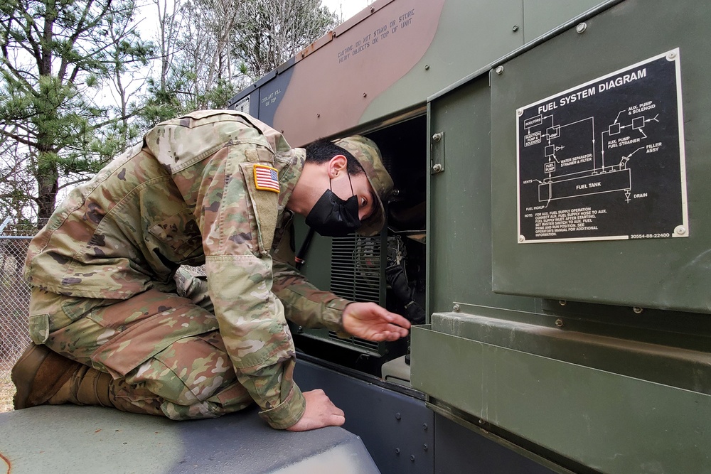 NC Guard 113th Sustainment Brigade Soldiers Deploy for Winter Storm Izzy