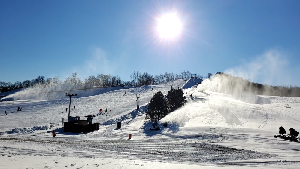 Winter fun at Fort McCoy's Whitetail Ridge Ski Area