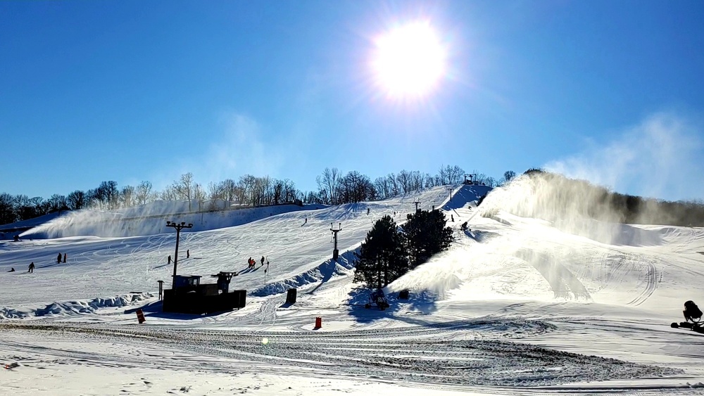 Winter fun at Fort McCoy's Whitetail Ridge Ski Area