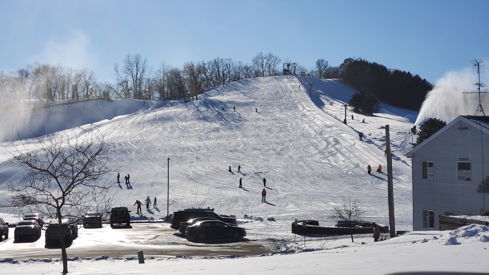 Winter fun at Fort McCoy's Whitetail Ridge Ski Area