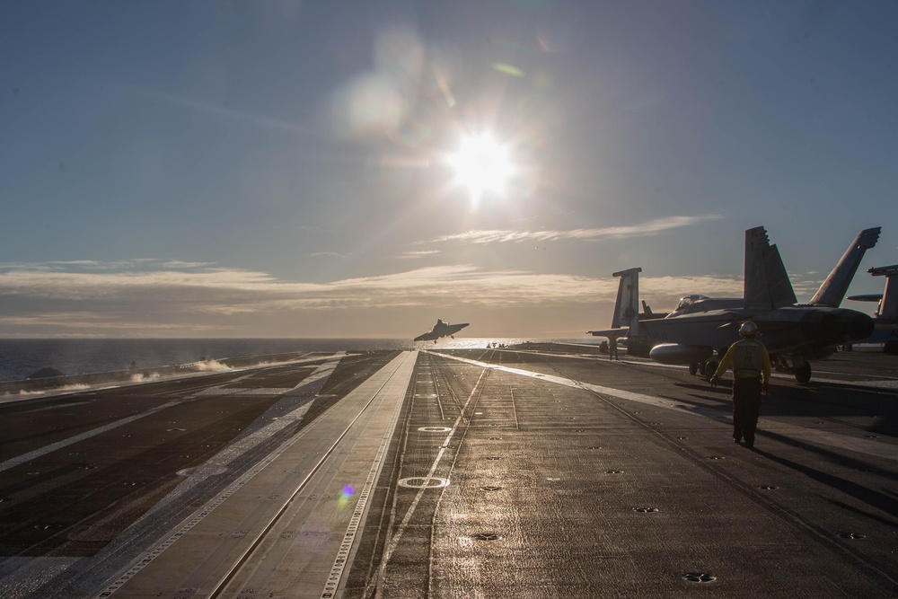 Departing the Lincoln