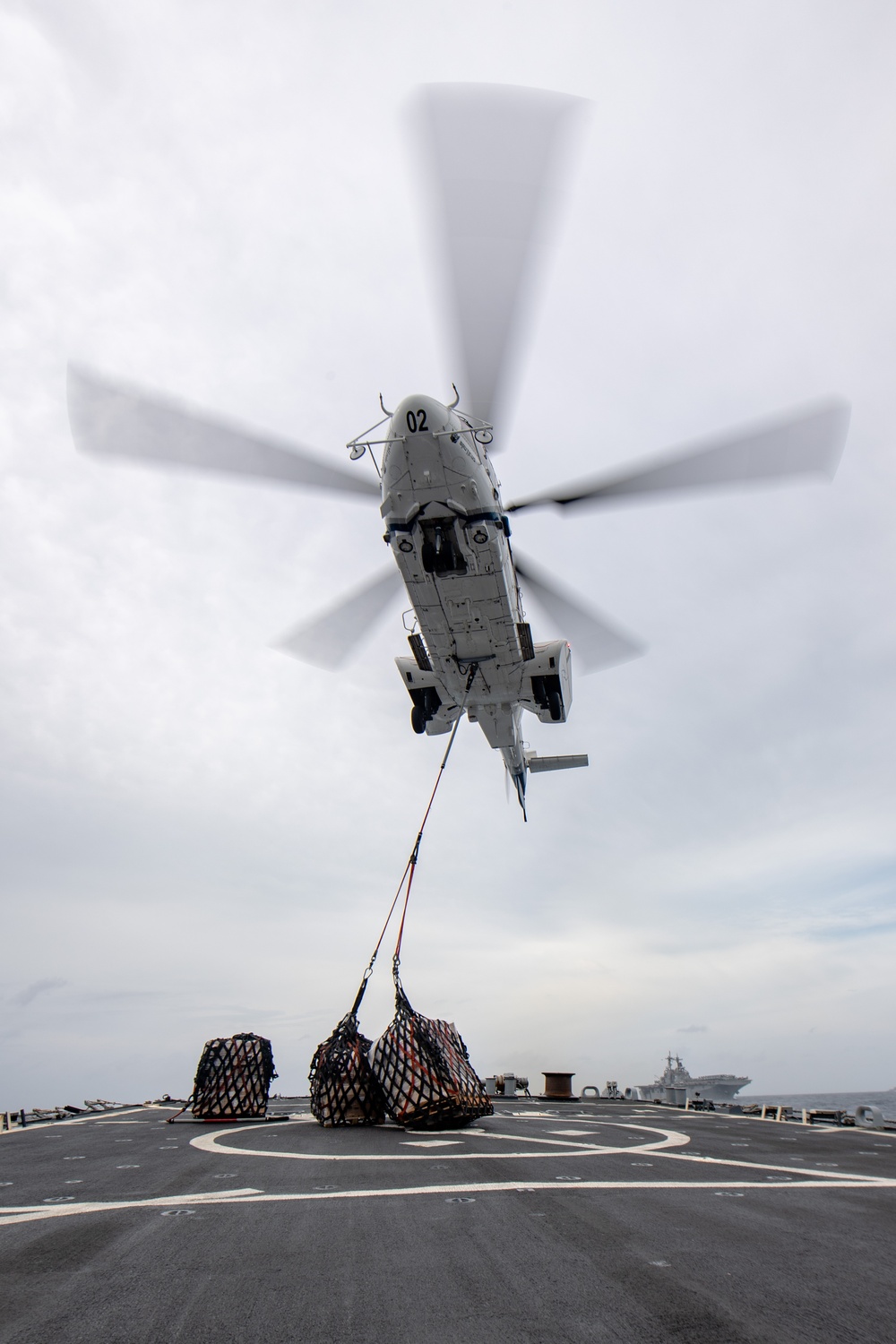 USS O'Kane (DDG 77) Conducts Replenishment-at-Sea