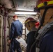San Jacinto is operating as part of the Harry S. Truman Carrier Strike Group. The Harry S. Truman Carrier Strike Group is on a scheduled deployment in the U.S. Sixth Fleet area of operations.