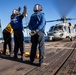 San Jacinto is operating as part of the Harry S. Truman Carrier Strike Group. The Harry S. Truman Carrier Strike Group is on a scheduled deployment in the U.S. Sixth Fleet area of operations.