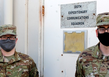 Communications Squadron Airmen Keep ADAB Network Secure