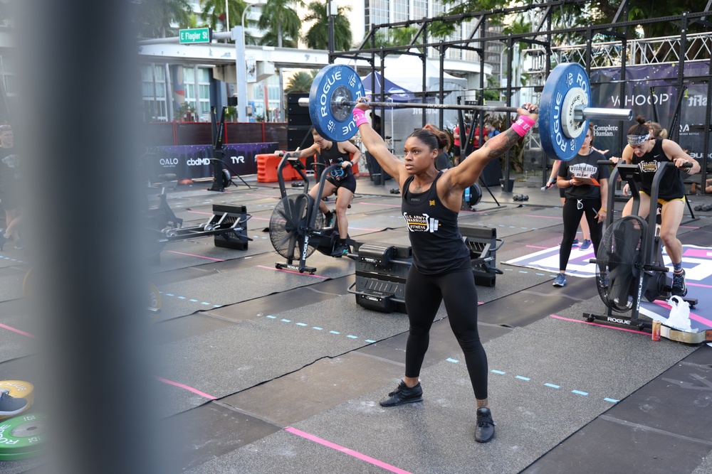 U.S. Army Warrior Fitness Team competes in Wodapalooza 2022