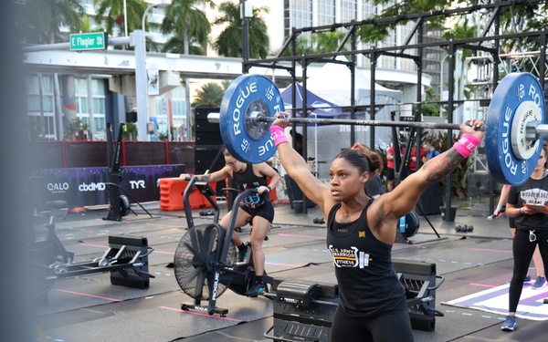 U.S. Army Warrior Fitness Team competes in Wodapalooza 2022