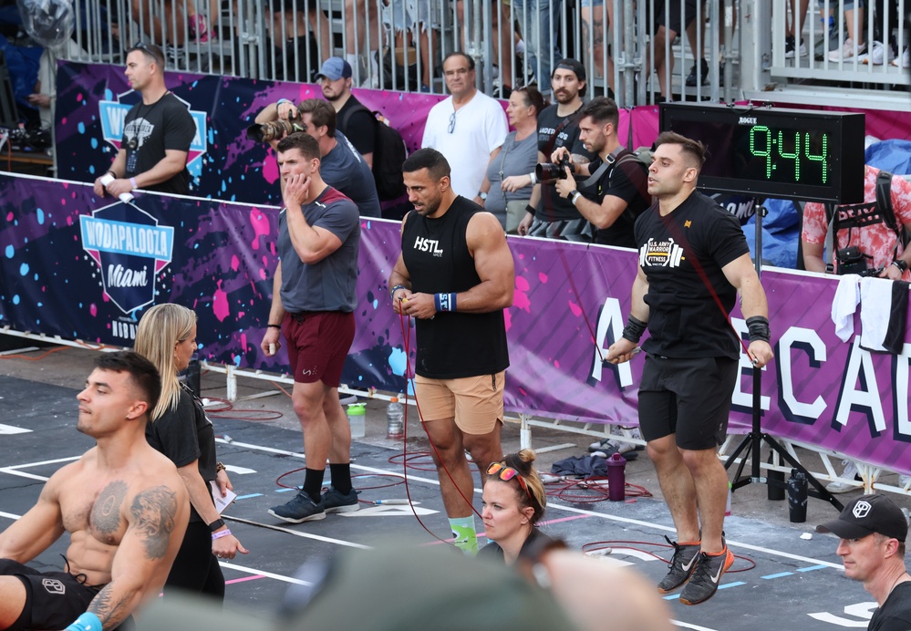 U.S. Army Warrior Fitness Team competes in Wodapalooza 2022