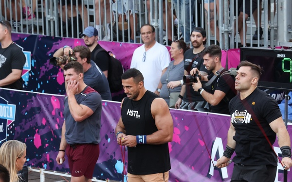 U.S. Army Warrior Fitness Team competes in Wodapalooza 2022