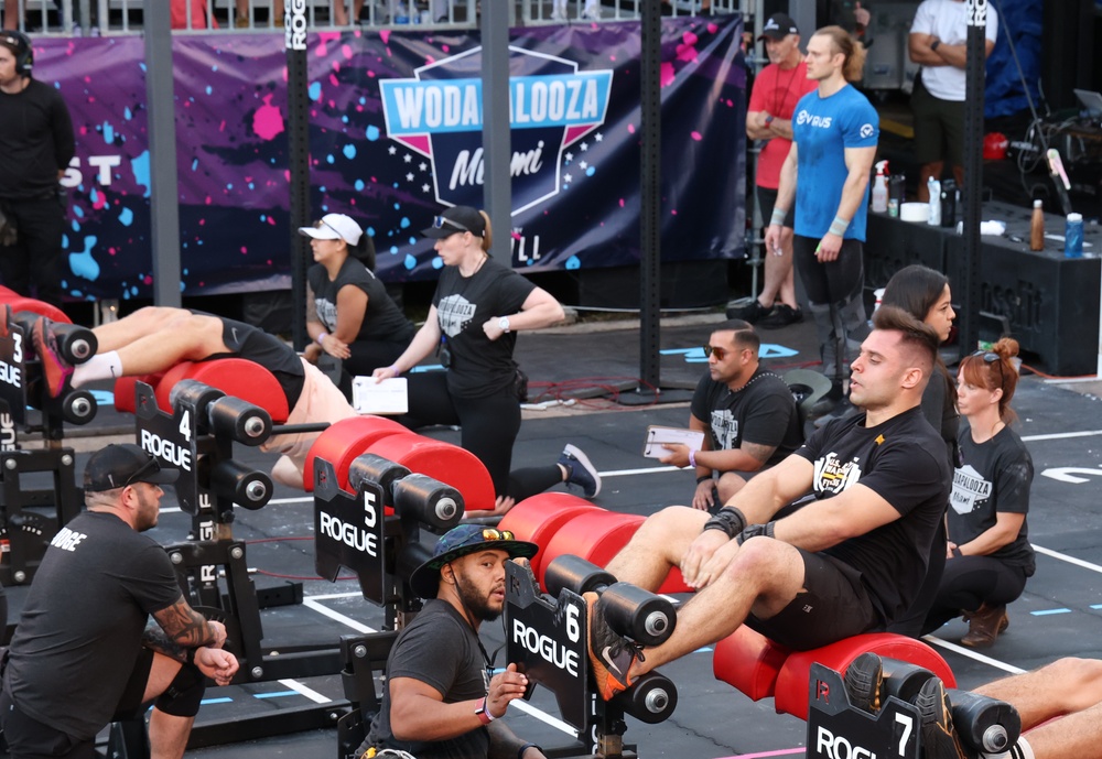 U.S. Army Warrior Fitness Team competes in Wodapalooza 2022