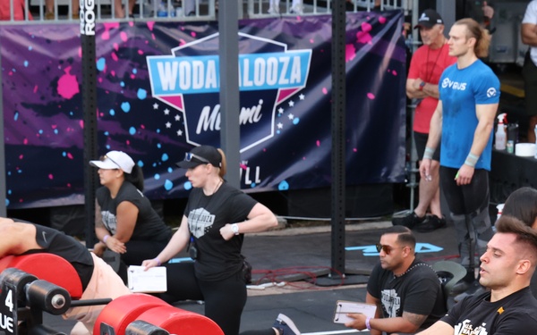 U.S. Army Warrior Fitness Team competes in Wodapalooza 2022