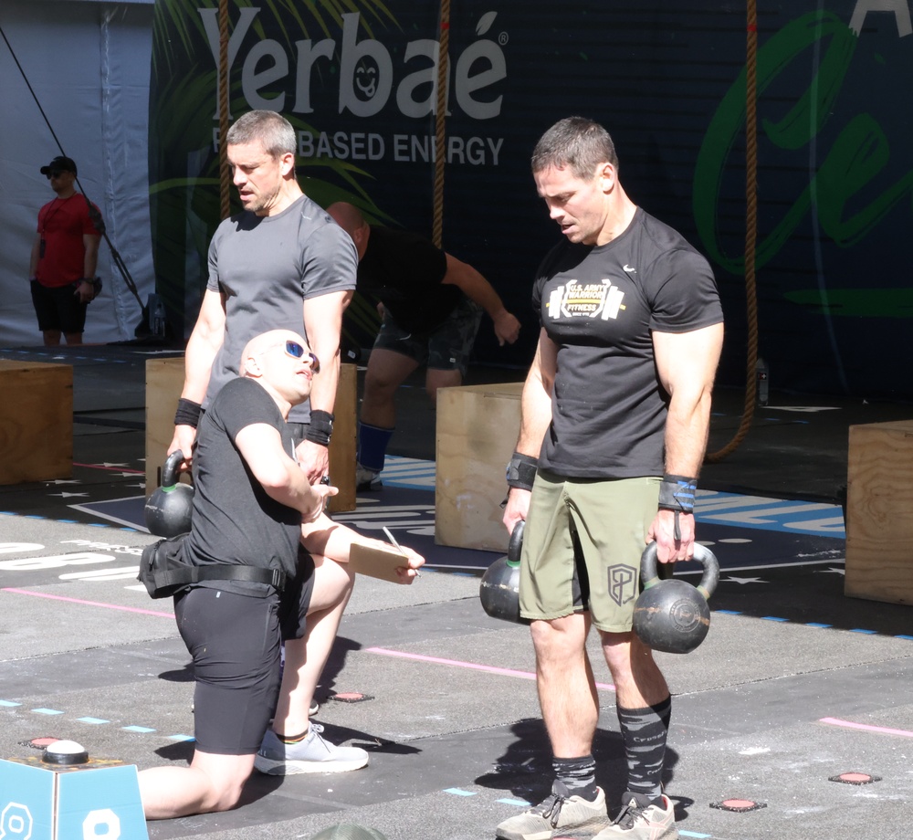 U.S. Army Warrior Fitness Team competes in Wodapalooza 2022