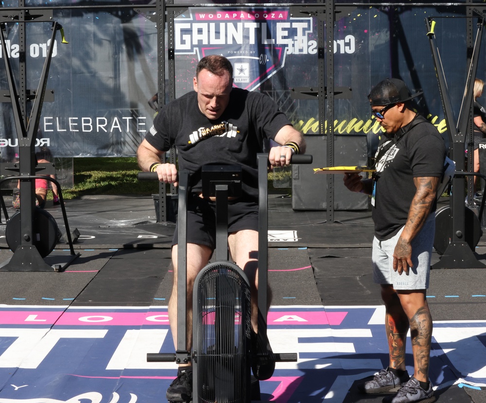 U.S. Army Warrior Fitness Team competes in Wodapalooza 2022