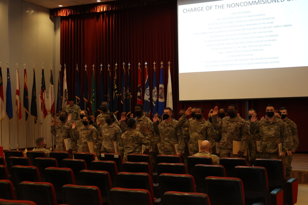 3DSB NCO Induction Ceremony