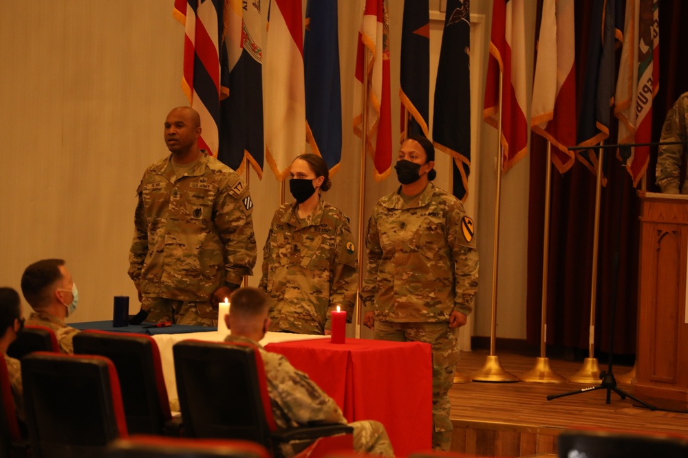 3DSB NCO Induction Ceremony