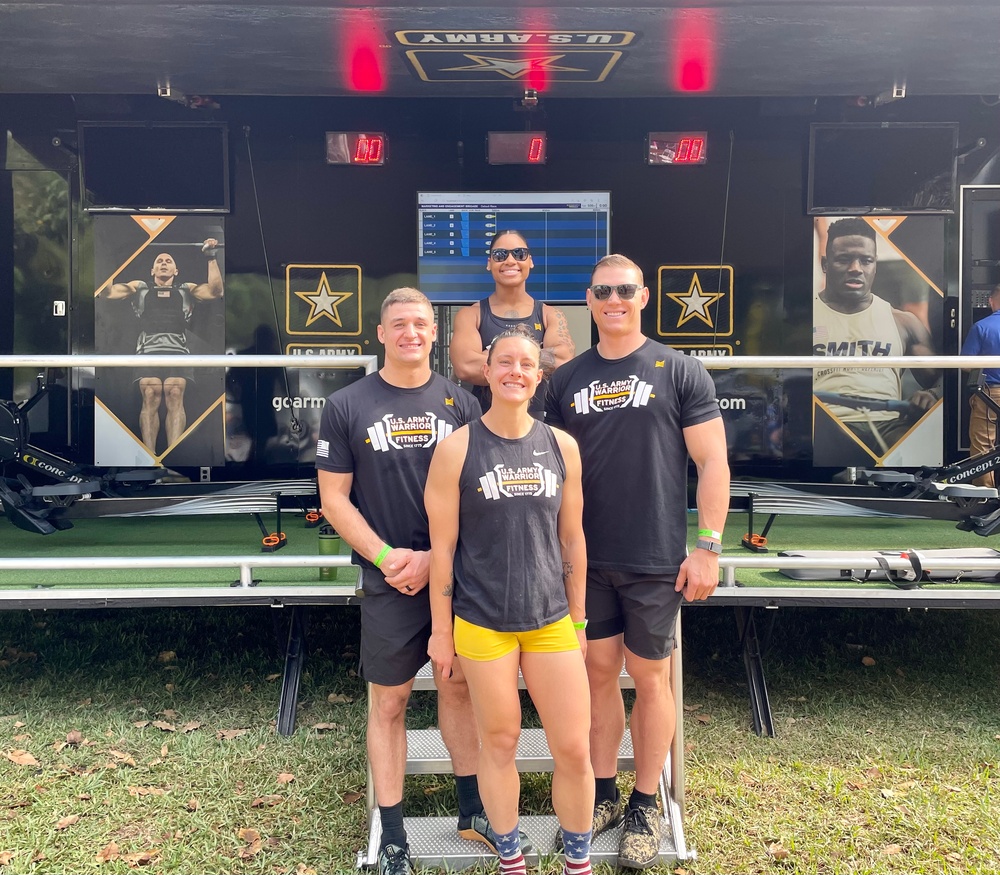 U.S. Army Warrior Fitness Team competes in Wodapalooza 2022