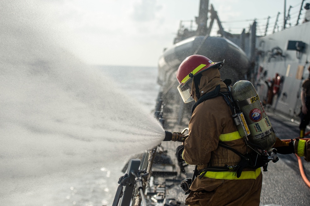 Jason Dunham is deployed to the U.S. 5th Fleet area of operations to help ensure maritime security and stability in the Middle East region.
