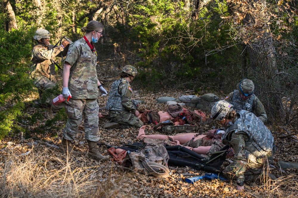 BCT3 Trauma Training at Camp Bullis