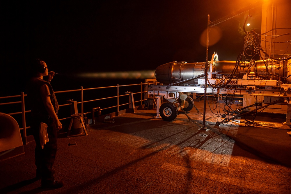 USS Carl Vinson (CVN 70) Conducts Engine Tests in 7th Fleet