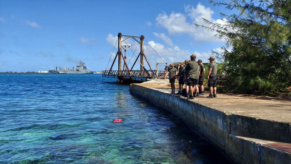 UCT 2 and ROKN UCT Complete the Multinational Underwater Repair Exercise 2021