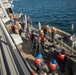 Sailors Aboard USS Ralph Johnson (DDG 114) Conduct Boat Operations