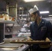 Culinary Specialists Aboard USS Ralph Johnson (DDG 114) Prepare a Meal