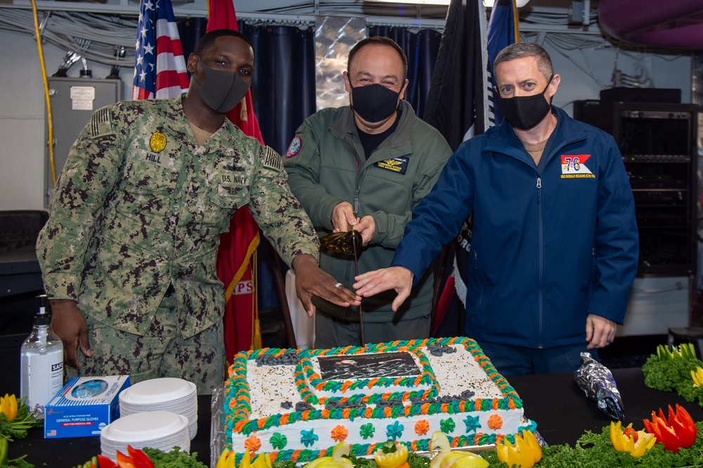 USS Ronald Reagan (CVN 76) Hosts Martin Luther King Day Lunch