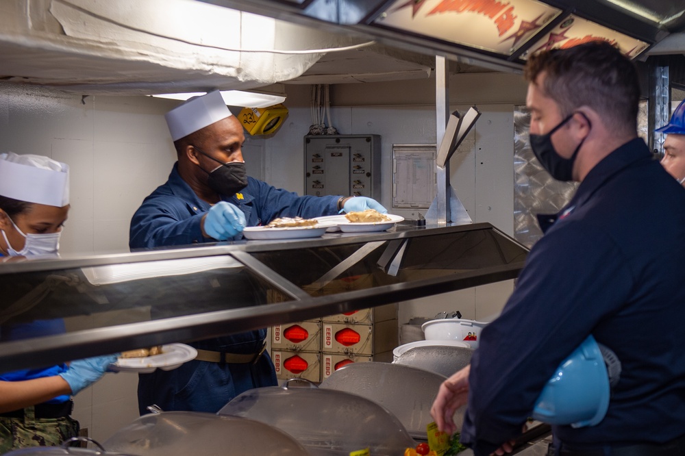 USS Ronald Reagan (CVN 76) Hosts Martin Luther King Day Lunch