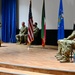 46th Expeditionary Attack Squadron Change of Command ceremony