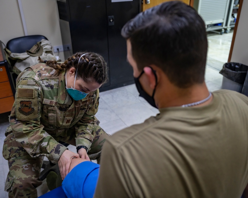 ASAB physical therapists support fit to fight