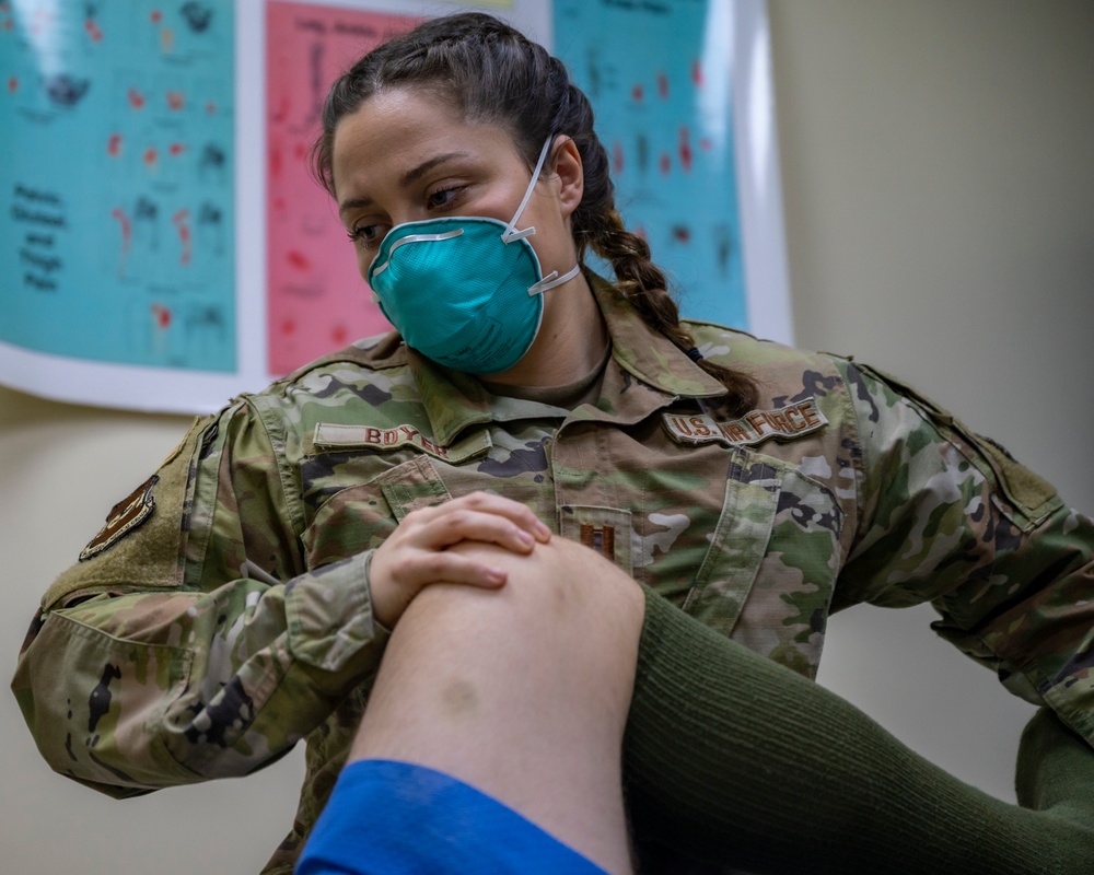 ASAB physical therapists support fit to fight