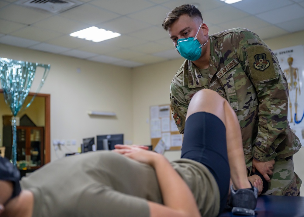 ASAB physical therapists support fit to fight