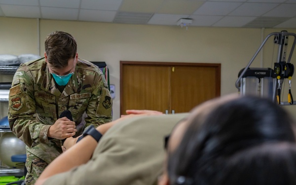 ASAB physical therapists support fit to fight