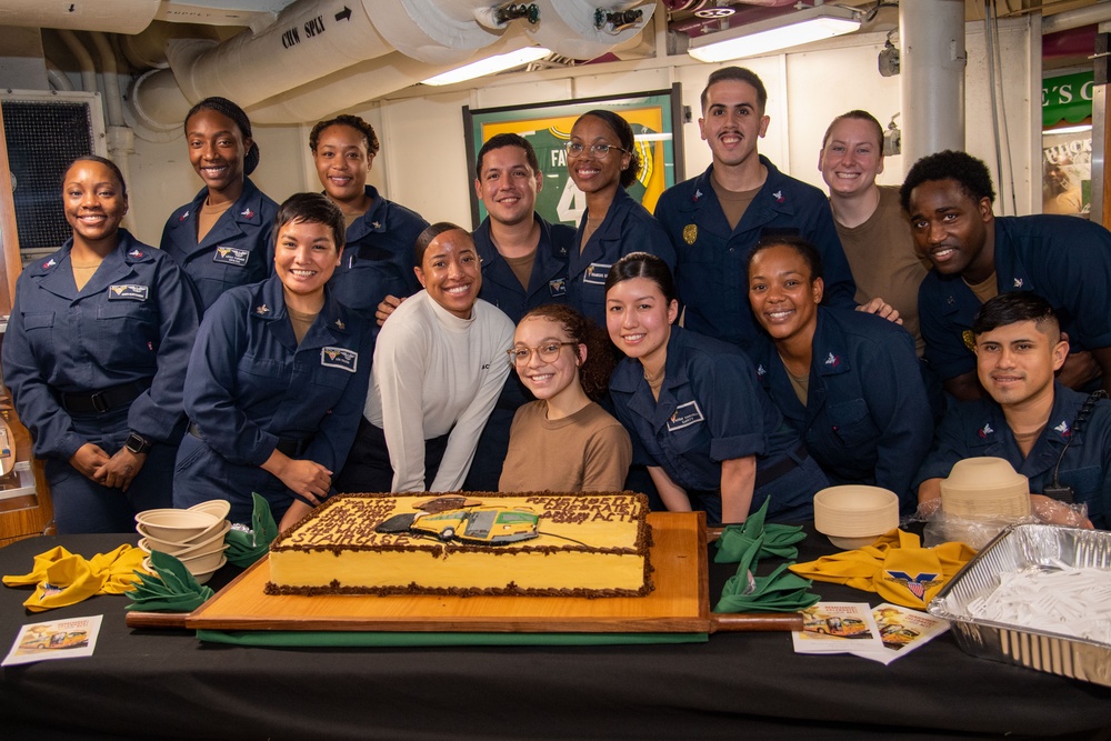 USS Carl Vinson (CVN 70) Sailors Celebrate MLK Day