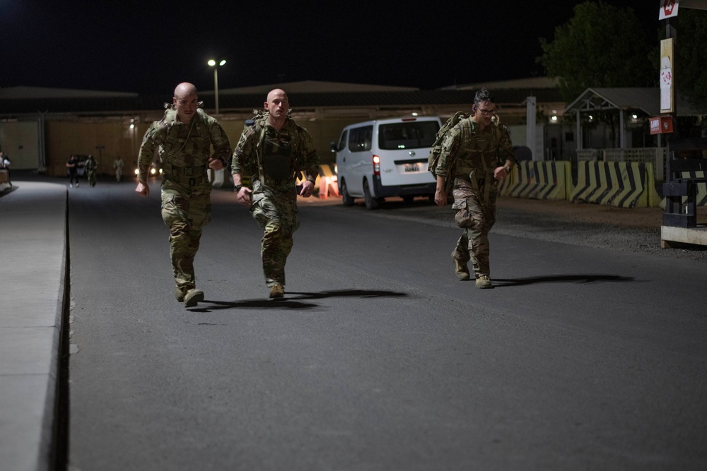 Norwegian Foot March at Camp Lemonnier